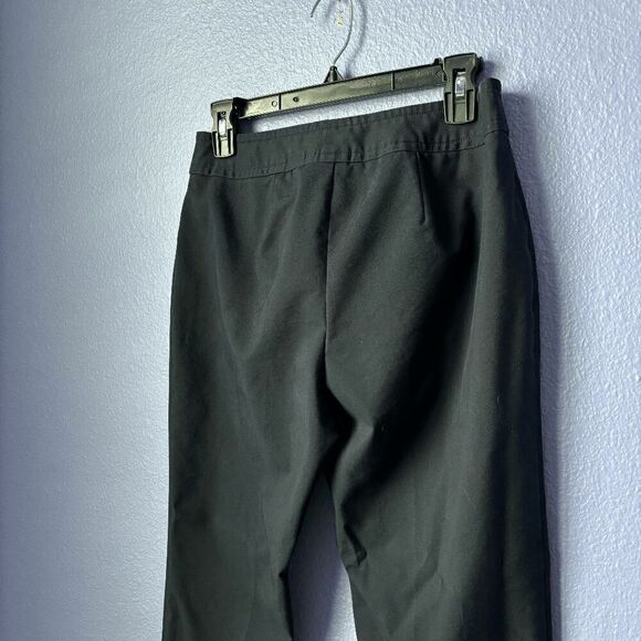 Women's Talbots Straight Leg Trousers Petite 6P Dark Navy Blue Dress Pants 6P - Picture 8 of 9